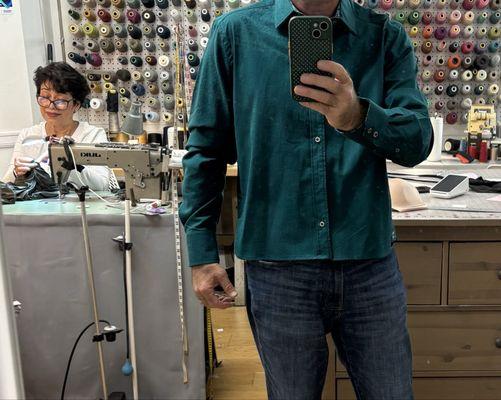 Robert Graham shirt ruined