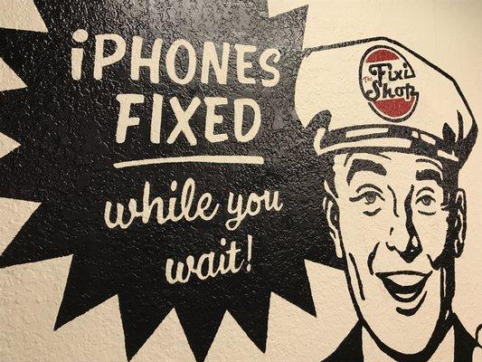 The Fixi Shop Completes Your iPhone Repair While You Wait. In Most Cases 20-30 Minutes.