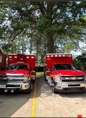 2013 & 2015 Chevy 3500 BLS units