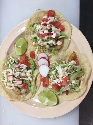 Tacos de Camarón