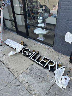 Sign going up! 1/31/25