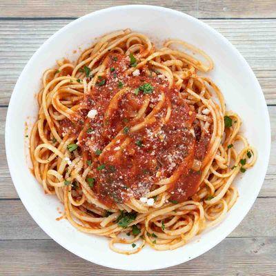 spaghetti marinara sauce