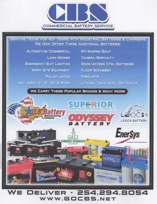 Commercial Battery Service