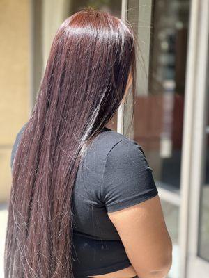 Estrella/ Red Colored Hair