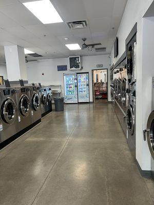 Vending machines, but you can leave while quashing is in progress and come back with Walmart right next door.