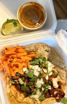 Al pastor taco - nts