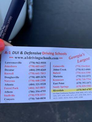 A-1 Driving School