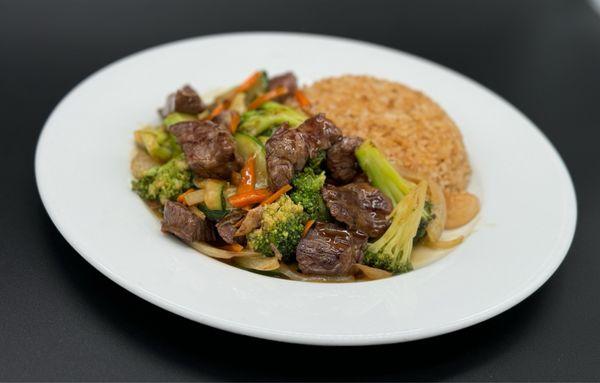 Hibachi Beef it's really good!