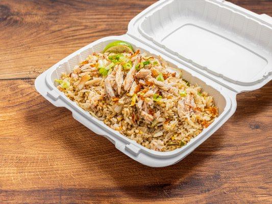 Garlic Crab Fried Rice