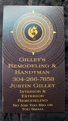 Gilley's Remodeling and Handyman
