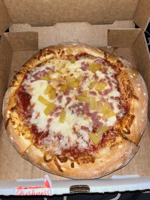 My witle pizza. It was ubers 2 for 1