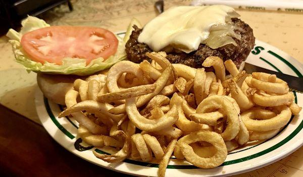 Flanagan Flanigan Burger and fries