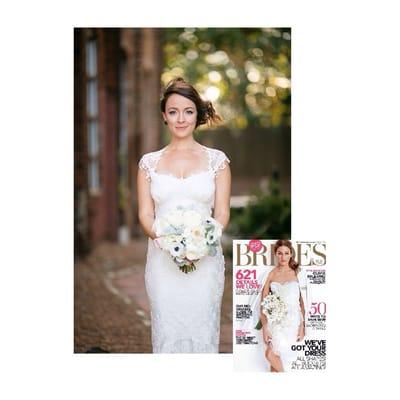 Makeup by Danielle Blaquera featured in BRIDES!