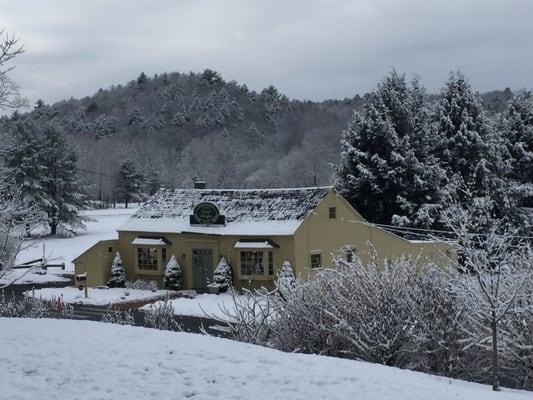 Today's view from the marker