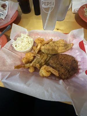 All You Can Eat - Fried Shrimp, Fried Catfish, Crabcake