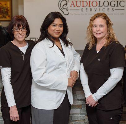 Dr. Lucky Nanduri with her Patient Care Coordinators.
