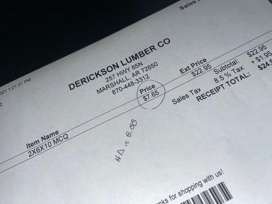 Derickson Lumber Company