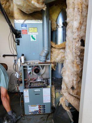 Furnace repair