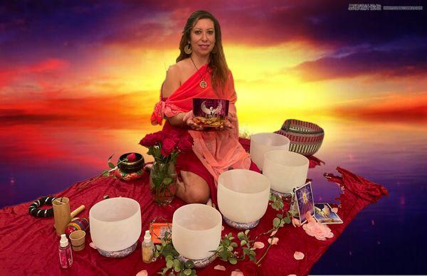 Private healing and group sessions available