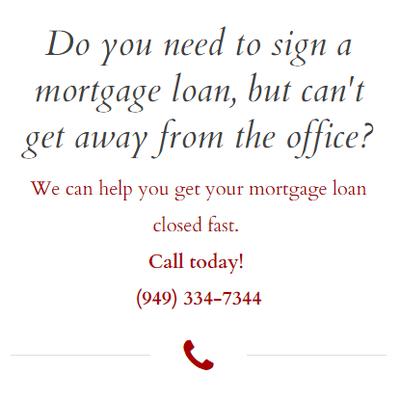 Mobile Notary of Orange County