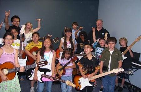 Some awesome ASOM guitar students!