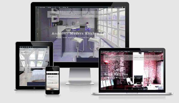 Architect Website Template created by Digi Dezine.