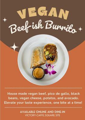 Beef'ish burrito (VEGAN)