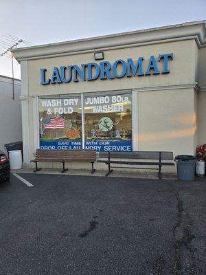 Front side of entrance way.