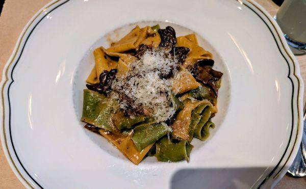 PAPPARDELLE PORCINI ($25)