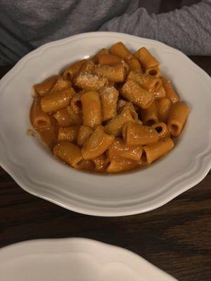 Rigatoni alla vodka