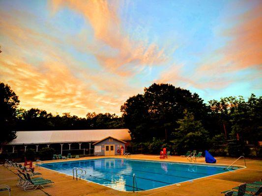 No filter! Beautiful summer evening!