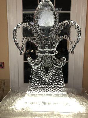 Elegant fleur de lis