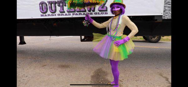 Outlawz Mardi Gras Parade Club