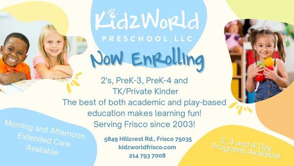 Kidz World Preschool