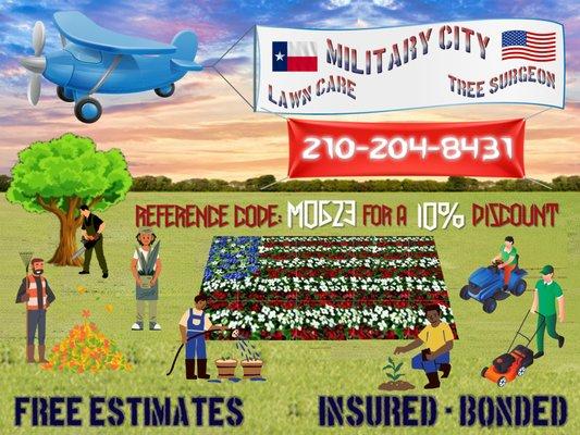 Military City Lawn Care & Tree Surgeon