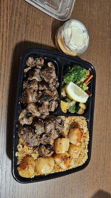 filet mignon and scallop combo