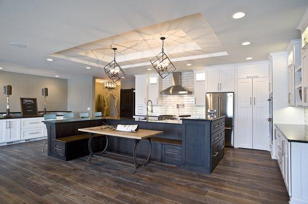 White Mission Cabinetry