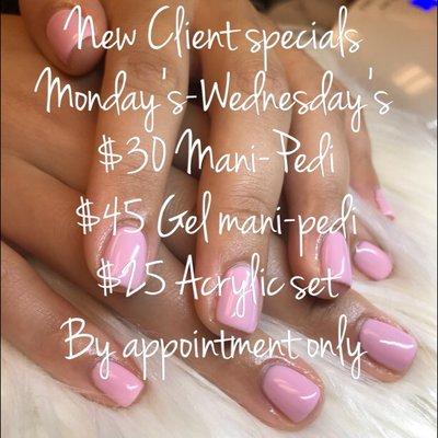 Call or text for your appointment! Now accepting new Clients and booking for November!!