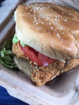 Catfish sandwich