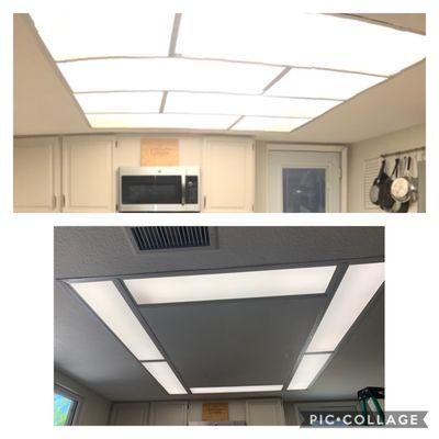 Kitchen before & After