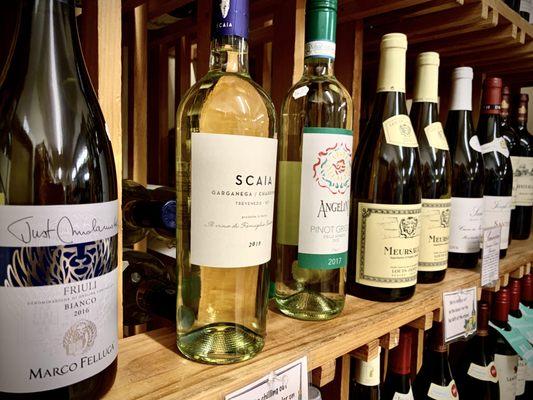 The Market has a terrific wine selection. Must be 21 years or older with a valid photo ID presented at time of pickup.