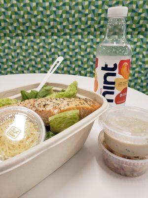 Caesar Salmon Salad.