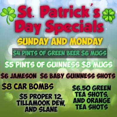 St PATRICK'S Day Special
