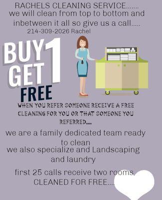 Rachels Cleaning Service