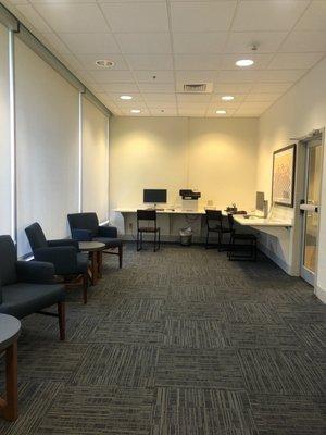 Complementary Business Area and with computers and printers