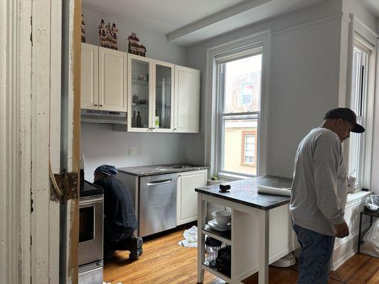 Countertops installation