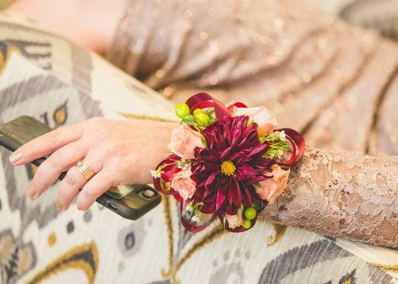 Ootsie's Blossoms and Boutique flower corsage