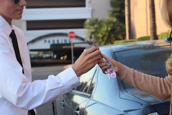 attendant to customer interaction