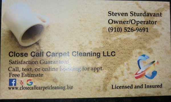 Close Call Carpet Cleaning