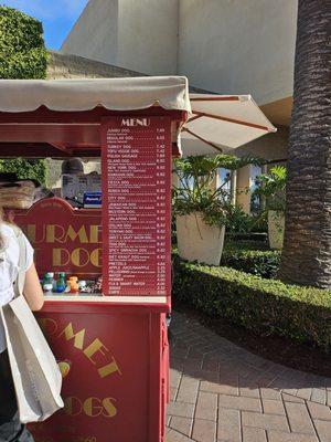 Gourmet Hot Dog Cart - Fashion Island